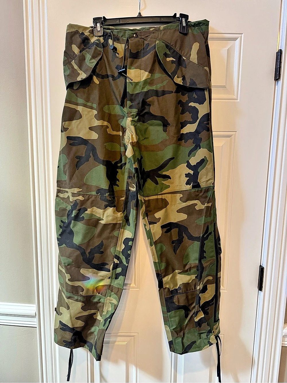 EUC US Military Woodland Camo Gore-Tex Pants